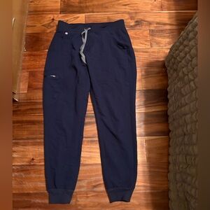 🩺 FIGS Technical Collection Jogger Scrub Pants Navy – Women’s Small